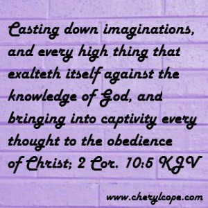 Casting Down Imaginations | Cheryl Cope